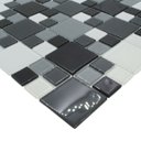 Ver imagem 5 de Pastilhas de Vidro 2,3 X 2,3 e 4,8 X 4,8 La Bella Griffe - Preto