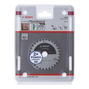 DISCO DE SERRA STANDARD MULTIMATERIAL 85MM