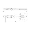 Ver imagem 2 de Tesoura para Cortar Chapa Modelo Americano 10" Tramontina Pro