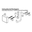 Ver imagem 3 de Porta Papel Higiênico Papeleira Banheiro Aço Inox Quadrado