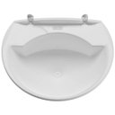 Ver imagem 5 de Pia Lavatório Banheiro Plástico 4L Branca | Astra