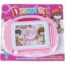 Ver imagem 3 de Lousa Mágica Infantil Funny Magnetic 28x18x2 Rosa