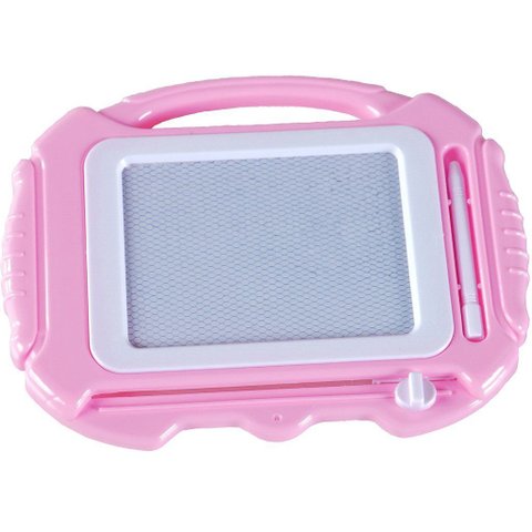Lousa Mágica Infantil Funny Magnetic 28x18x2 Rosa