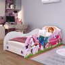 Cama Solteiro Simples Montessoriana Mdf Lateral Proteção Quarto Juvenil Menina Princesa Bella - Rpm - 2