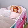 Cama Solteiro Simples Montessoriana Mdf Lateral Proteção Quarto Juvenil Menina Princesa Bella - Rpm - 4