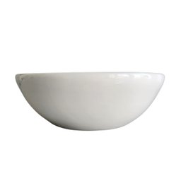 Cuba de Apoio Branca Redonda Pequena 29x10cm Banheiro Lavabo - 5