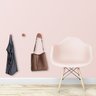 Kit Gancho de Parede Pendurador Cabideiro Porta Bolsa - Rosê Gold - 3