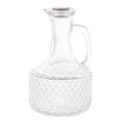 Porta Azeite de Vidro com Tampa de Rolha 370 Ml - 1