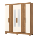 Ver imagem 4 de G. Roupa 6 Pts. C/ Espelho Nature/offwhite B367 - Briz