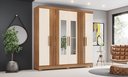 Ver imagem 1 de G. Roupa 6 Pts. C/ Espelho Nature/offwhite B367 - Briz