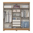Ver imagem 6 de G. Roupa 6 Pts. C/ Espelho Nature/offwhite B367 - Briz