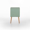 Ver imagem 4 de Mesa de Cabeceira Ivvie 1 Gaveta 1 Nicho 43 Cm X 40 Cm Verde Jade / Tauari