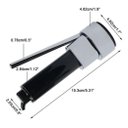 Ver imagem 4 de Gatilho Torneira Monocomando Gourmet Abs Preto 1/2