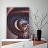 Quadro Decorativo Escada Caracol Abstrato - 4
