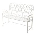 Ver imagem 2 de Banco Porta Planta para Jardim de Ferro Fundido 61cmx24cmx47,5cm Rojemac