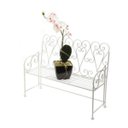 Ver imagem 5 de Banco Porta Planta para Jardim de Ferro Fundido 61cmx24cmx47,5cm Rojemac