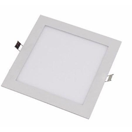 Kit 15 Painel Plafon LED Embutir Quadrado 22 x 22cm 18W 6500K Branco Frio Avant - 1