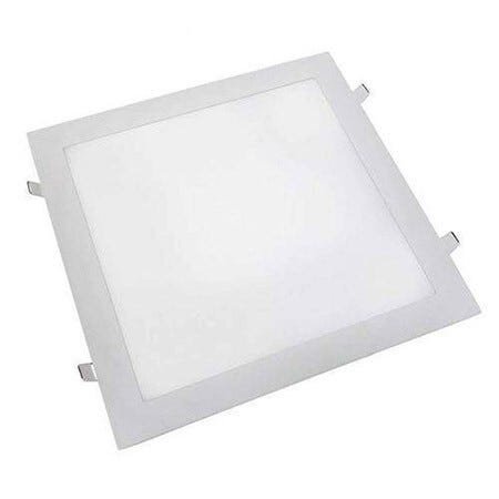 Kit 4 Painel Plafon LED Embutir Quadrado 30 x 30cm 24W 3000K Branco Quente Avant - 1