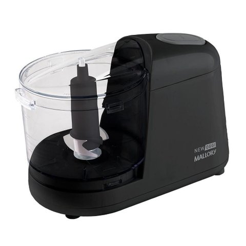 Mini Processador de Alimentos Mallory New Oggi Preto