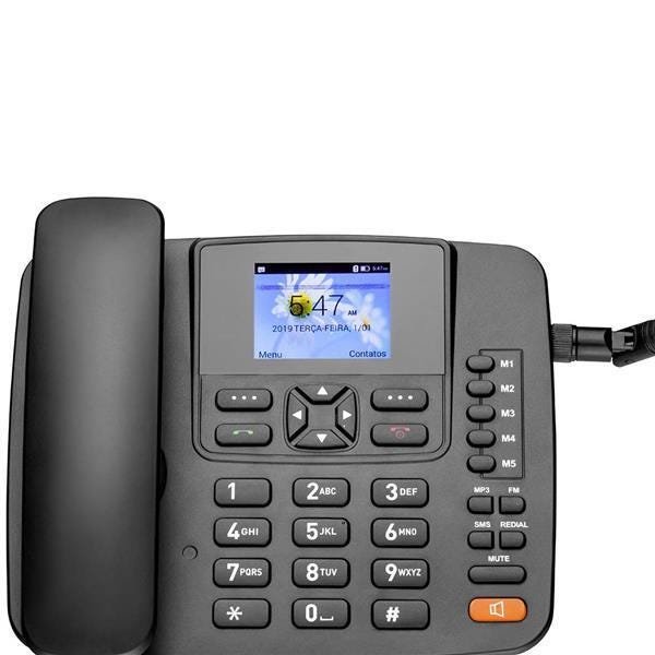 Telefone Celular Rural de Mesa 4G Multilase Re505 - 6