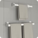Ver imagem 5 de Kit Acessórios Para Banheiro Branco 5 Peças Master Slim DF