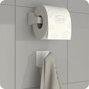 Ver imagem 6 de Kit Acessórios Para Banheiro Branco 5 Peças Master Slim DF