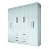 Guarda-Roupa Casal 8 Portas 6 Gavetas Liverpool Santos Andira - 1