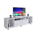 Ver imagem 1 de Rack para Tv Arizona 1.8 Branco Brilho - Moveisaqui