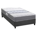 Ver imagem 1 de Conjunto Box Solteiro: Colchão Espuma Herval D60 / Ag65 Timeless + Base Crc Suede Gray (88x188)