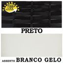 Ver imagem 2 de 4 Banquetas Forts Baixa Ferro Fibra Preto com Bistrô e Assento Branco