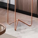 Ver imagem 3 de Mesa Lateral Alamanda Moderna Castanho Bronze Jb Bechara