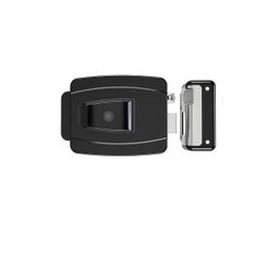 Fechadura Al100 Cinza com Botao Agl - 1