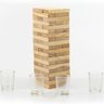 Jogo Jenga Drinks Shots 60 Peças Madeira Tower Wood - 3