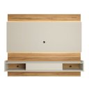 Ver imagem 2 de Home Suspenso New Lincoln 2.17m para TV de até 70" Off White Cinamomo Província