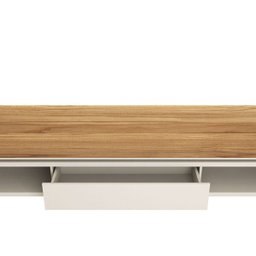 Home Suspenso New Lincoln 2.17m para TV de até 70" Off White Cinamomo Província - 3