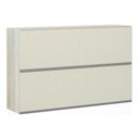 Ver imagem 1 de Armário Basculante Duplo 120cm 2 Portas Lis Legno Crema