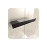 Porta Papel Higiênico Fosco Dupla Fixação Preto F.master - 2