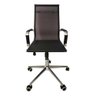 Cadeira de Escritório Esteirinha Tela Mesh Base Cromada com Rodinha Fortt Salta Preta - Cef04-p - 5
