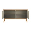 Ver imagem 3 de Buffet Mila 4 Portas MDF 160cm Off White Cinamomo Casah