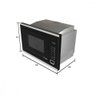 Microondas de Embutir Mueller Mmo0225g1 Inox 25l Preto 110v - 3