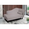 Recamier Divã Dubai 140 cm Braço Esquerdo Bege - 2