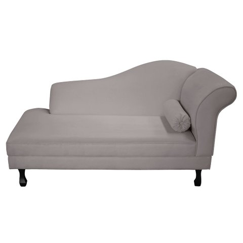 Recamier Divã Dubai 140 cm Braço Esquerdo Bege