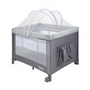 Ver imagem 1 de Berço Portátil Burigotto Serenata Desmontável até 15kg Gray Cinza