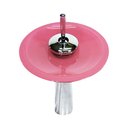 Ver imagem 2 de TORNEIRA MONOCOMANDO DE VIDRO REDONDA ALTA ROSA