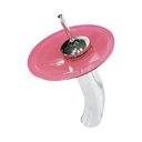 Ver imagem 4 de TORNEIRA MONOCOMANDO DE VIDRO REDONDA ALTA ROSA