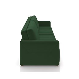 Sofá-cama Decorativo Retrátil Thanos 2 Lugares 192cm Veludo Verde G45 - Gran Belo - 7