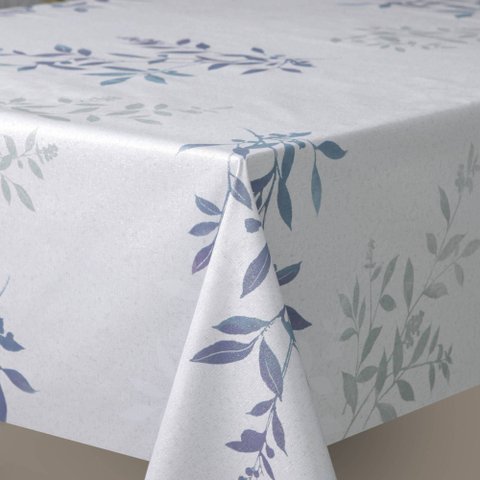 Toalha de Mesa Prime 6 Lugares 1,4m X 2m Folhagem Kapazi