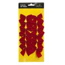 Ver imagem 2 de Kit 12 Laço Lacinho Veludo Natal Decoração Arvore de Natal Vermelho Presente