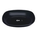 Ver imagem 2 de Kit 6 Pratos para Sobremesa Quadrados 17cm Preto Coza Plástico Essential