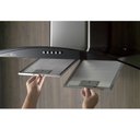 Ver imagem 4 de Coifa de Parede 90 Cm Aço Inox e Vidro Fit 220 V Fischer